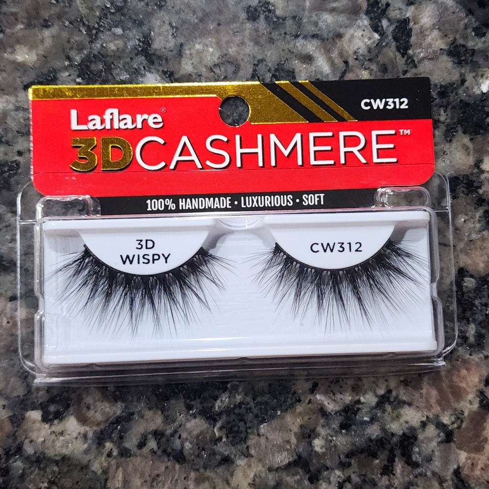 3D Cashmere CW312 Wispy False Eyelashes — Black